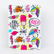 DIARY  ABSTRACT PRINT - The Write Stuff