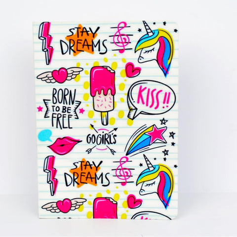 DIARY  ABSTRACT PRINT - The Write Stuff