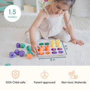 CURIOUS CUB- COLOR MATCHING PEG BOARD - 1.5 Years +