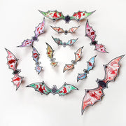 Halloween Glow in the Dark Bat - 12 PCS Set