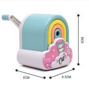 Cute Rainbow Pencil Sharpener for Kids - The Write Stuff