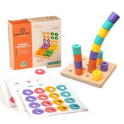CURIOUS CUB- COLOR MATCHING PEG BOARD - 1.5 Years +