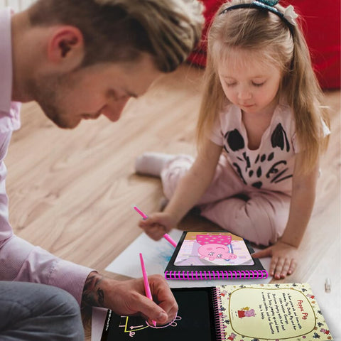 Scratch Pad For Kids - Paw Patrol and Peppa Pig - The Write Stuff