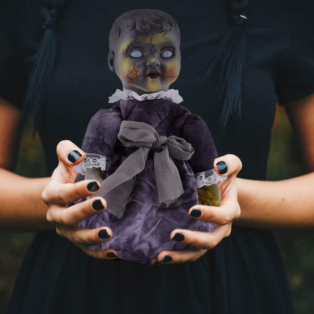 Halloween Haunted Walking Doll with Sound - The Write Stuff