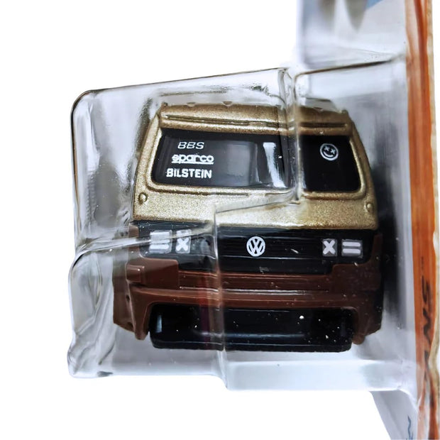Hot Wheels VW T3 Custom | HW Vans Series | 1:64 Scale Die-Cast by Small CLAP (Brown)