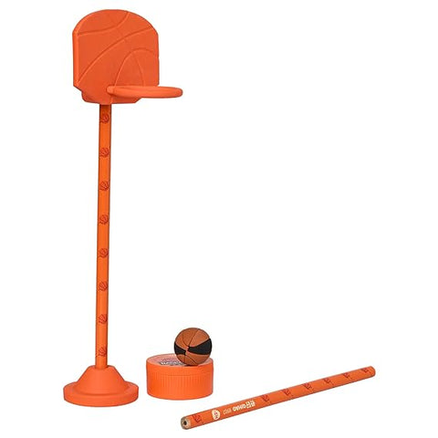 BASKETBALL ERASER & PENCIL SET