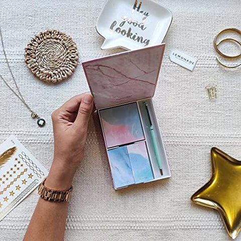 Valentine's Day Sticky Notes with Pen