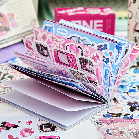 Anime Sticker Book