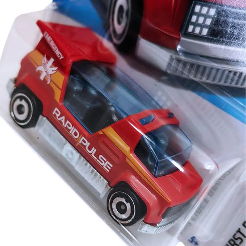 Hot Wheels  Rapid Pulse – HW First Response [Red] Die-Cast Car, Ages 3+ - The Write Stuff