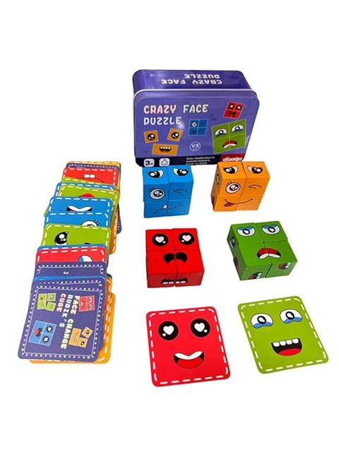 Face Changing Magic Cube Puzzle - The Write Stuff