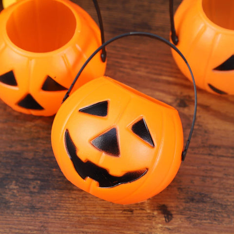 Halloween Large Pumpkin Candy Basket - The Write Stuff