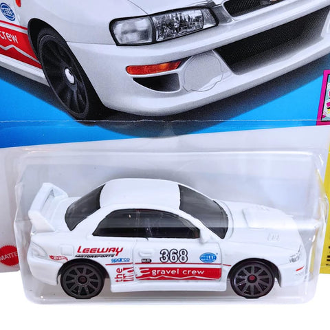 Hot Wheels Subaru Impreza 22B STi Version (White) | HW The ‘90s | 1:64 Scale Die-Cast by Small CLAP - The Write Stuff