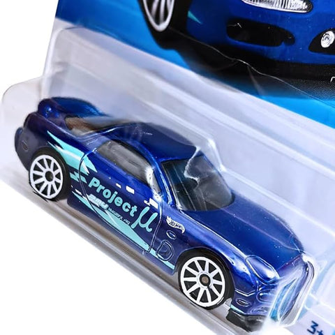 Hot Wheels ’95 Mazda RX-7 – 1:64 Scale Die-Cast Car (Blue) Ages 3 & Up by Small CLAP - The Write Stuff