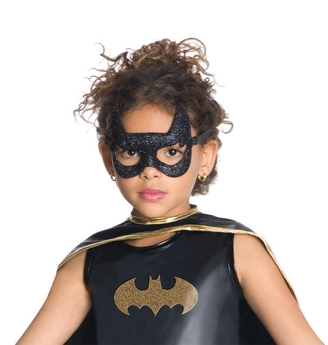 Halloween Bat Girl Costume for Kids – Includes Dress, Wristlets, Mask & Cape