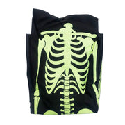 Halloween Glow & Dark Skeleton Costume Set – Spooky Glow-in-the-Dark Outfit for Kids