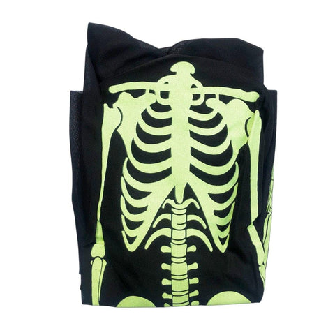 Halloween Glow & Dark Skeleton Costume Set – Spooky Glow-in-the-Dark Outfit for Kids