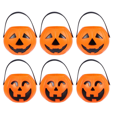 Halloween Large Pumpkin Candy Basket - The Write Stuff