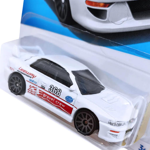 Hot Wheels Subaru Impreza 22B STi Version (White) | HW The ‘90s | 1:64 Scale Die-Cast by Small CLAP - The Write Stuff