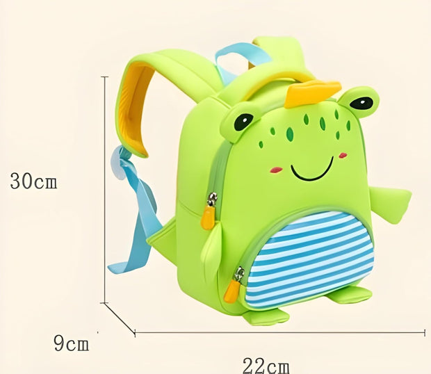 Frog Kids Waterproof Backpack (Ages 2-5)
