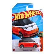 Hot Wheels 2024 Volkswagen ID. Buzz – HW Vans | 1:64 Scale Die-Cast Van (Orange)