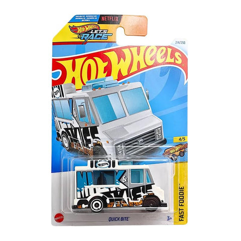 Hot Wheels Let’s Race Netflix Quick Bite – Fast Foodie Series | White | Ages 3+ - The Write Stuff