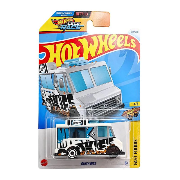Hot Wheels Let’s Race Netflix Quick Bite – Fast Foodie Series | White | Ages 3+