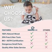 Curious Cub Latches & Locks Montessori Wooden Toy for Toddlers (21 Months+) - The Write Stuff