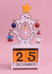 Christmas Desk Calendar - Tree Design - The Write Stuff