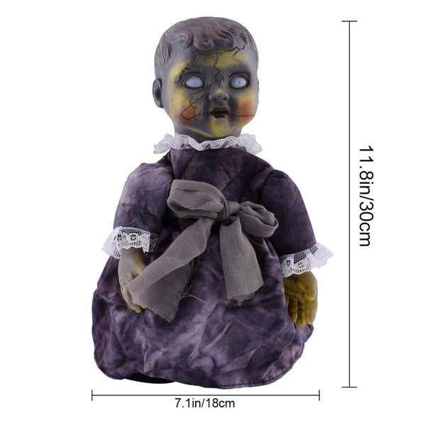 Halloween Haunted Walking Doll with Sound - The Write Stuff