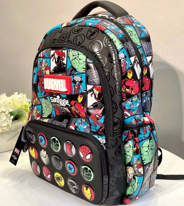 Smiggle- 3D Embossed Marvel Backpack