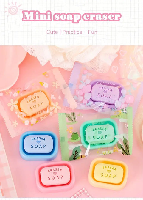 Cute Mini Soap Eraser