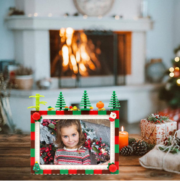 Christmas Lego Photo Frame