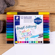 Staedtler Double-ended Brush Marker Brush Letter Duo