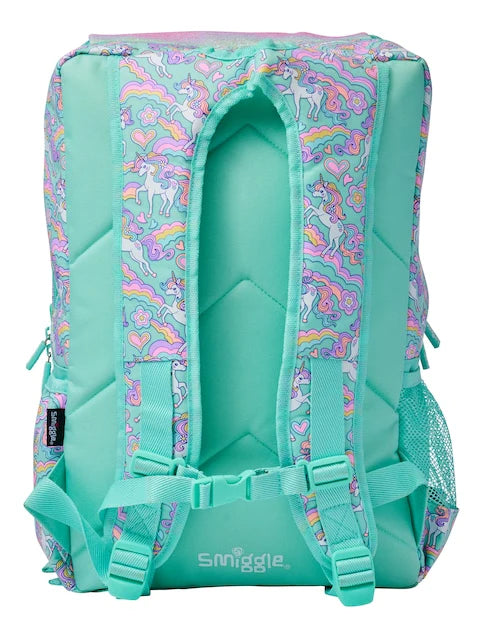 Smiggle foldover Unicorn Backpack