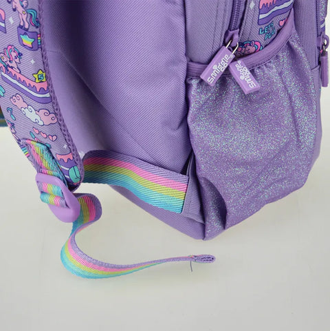 Smiggle Purple Unicorn Backpack