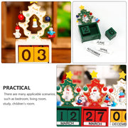Christmas Desk Calendar - Tree Design - The Write Stuff