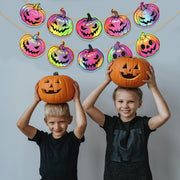 Pumpkin Hanging Banner Decoration | Happy Halloween Party Banner
