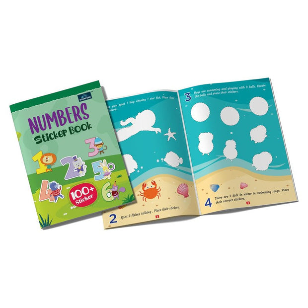 Numbers Sticker Book