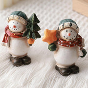 Christmas Snowman Figurines