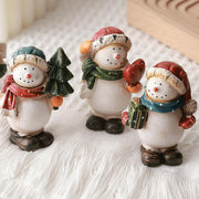 Christmas Snowman Figurines