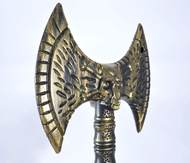 Halloween Party Viking Double Plastic Axe - The Write Stuff