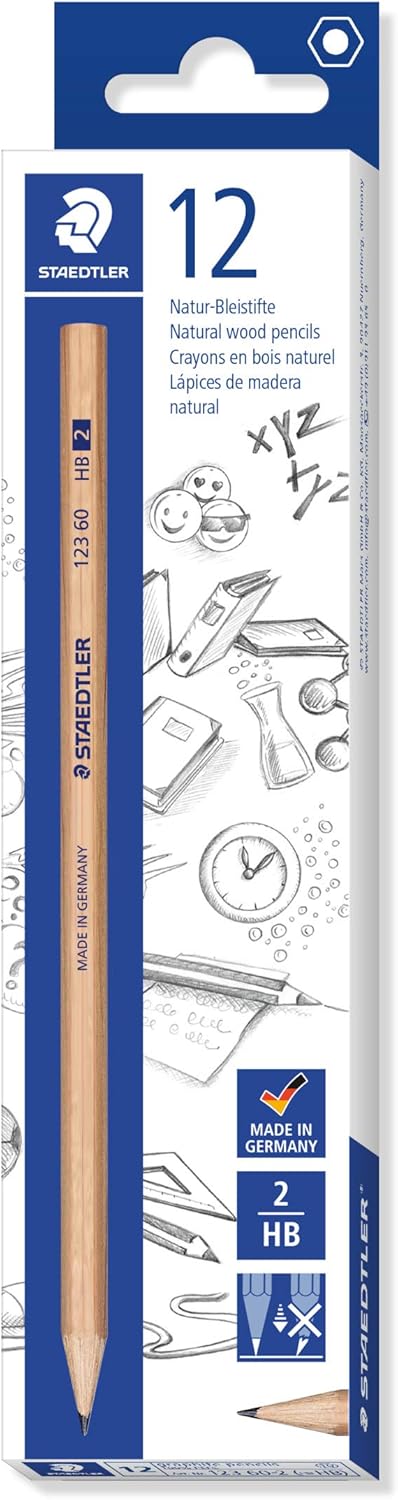 Staedtler 123 60 2HB 12 Pencils