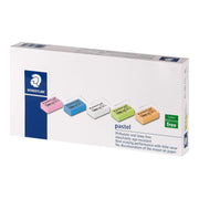 Staedtler Pastel Erasers in Pack of 50 Nos in 5 Assorted Pastel Colours - The Write Stuff
