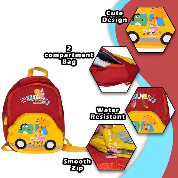 Car Print Kids Mini Backpack