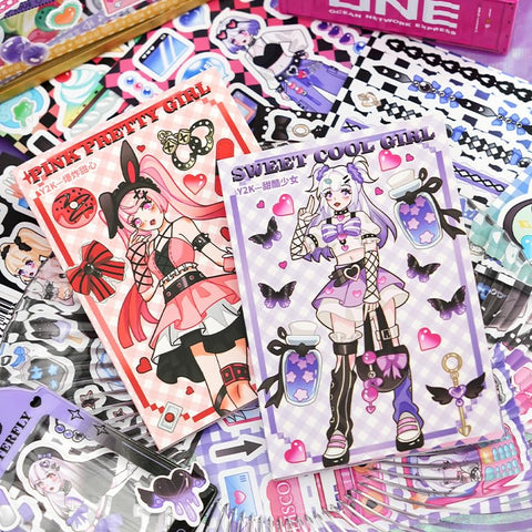 Anime Sticker Book