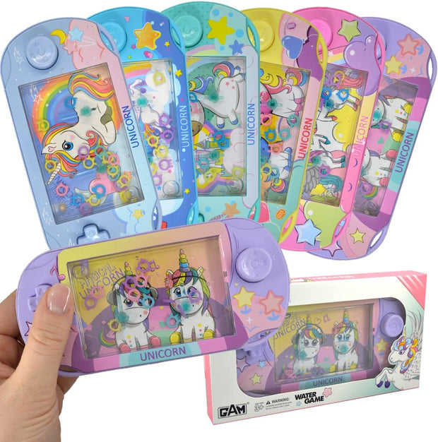 Unicorn Water Game Set - Designs for Kids | Handheld Fun Toy