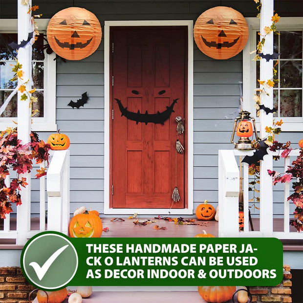 Halloween Pumpkin Paper Jack-O-Lantern