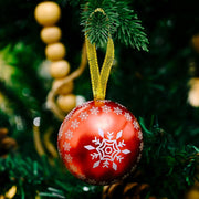 Christmas Ball Gift Tin Box