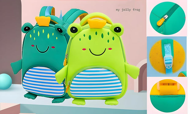 Frog Kids Waterproof Backpack (Ages 2-5)