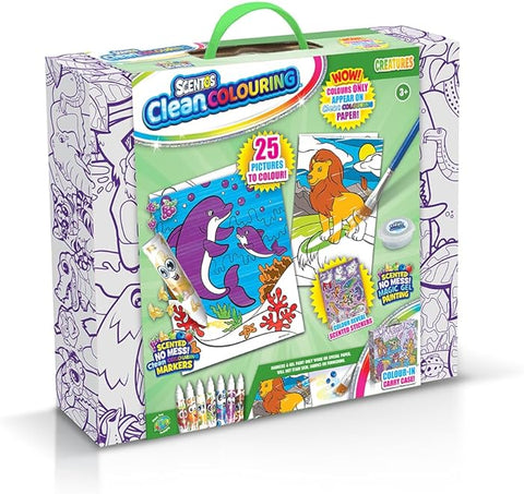 SCENTOS Clean coloring Box Set Creatures